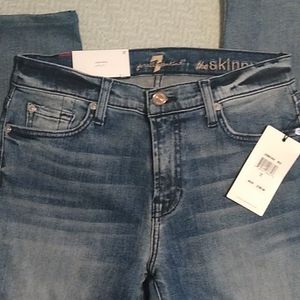 7 for all man kind jeans size 27